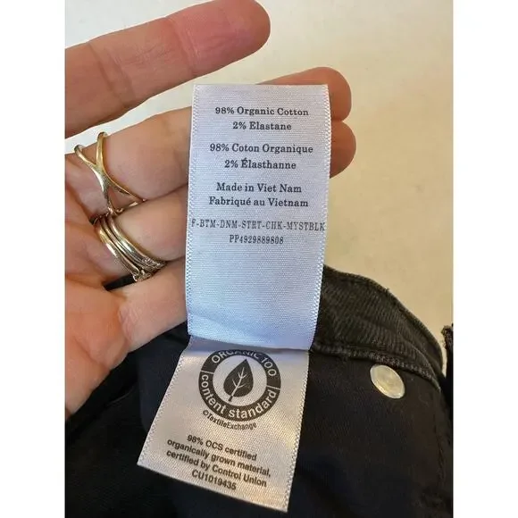 NEW Everlane The Original Cheeky Jeans Sz 26 Black - Picture 6 of 8